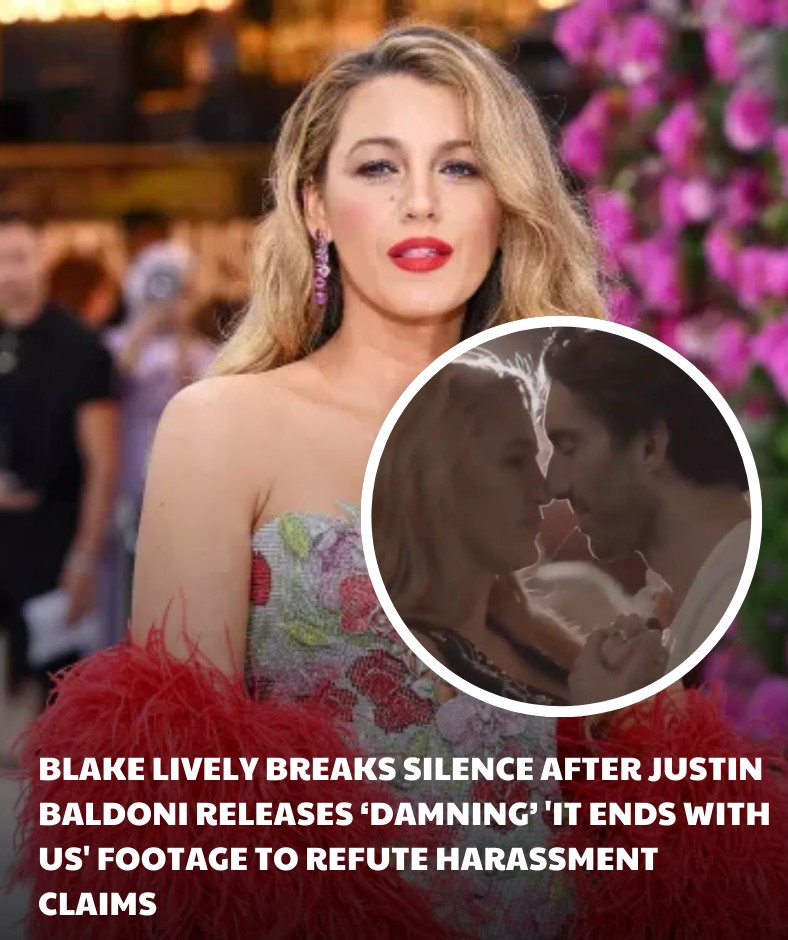 Blake Lively breaks silence after Justin Baldoni releases ‘damning’ ‘It Ends with Us’ footage to refute harassment claims