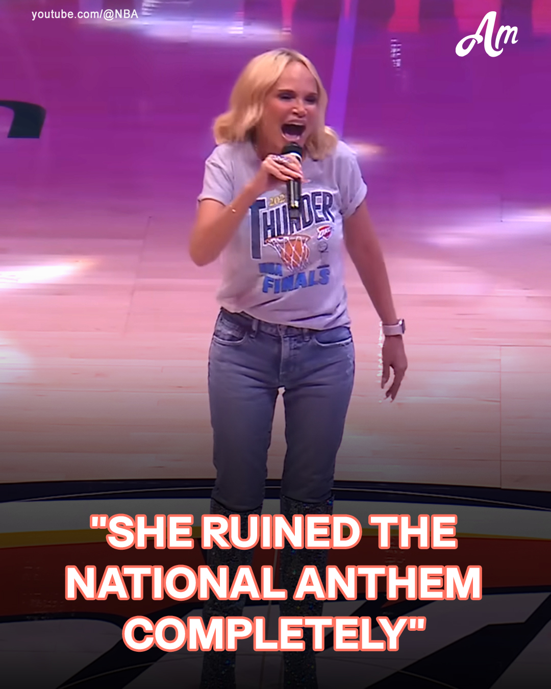 Broadway Star Kristin Chenoweth Slammed for Her National Anthem Performance Before NBA Game